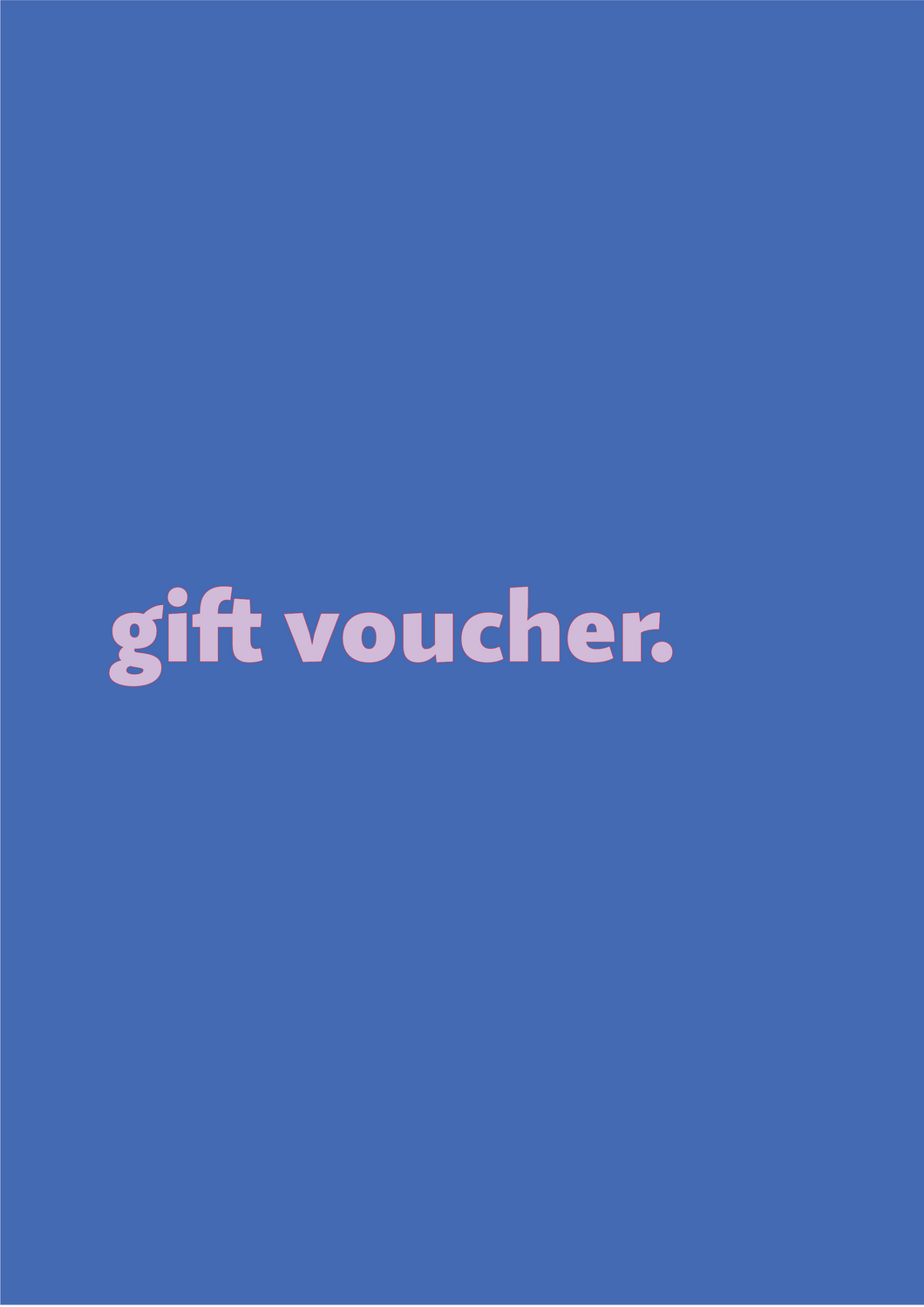 ORIGAMI EST GIFT VOUCHER