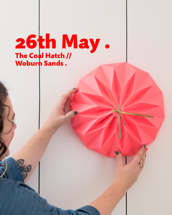 CLOCK WORKSHOP /// 26th MAY 2024 /// THE COAL HATCH . WOBURN SANDS