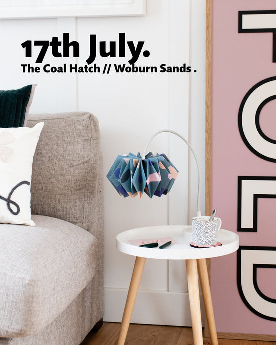 MINI LAMPSHADE WORKSHOP /// 17th JULY 2025 /// THE COAL HATCH . WOBURN SANDS