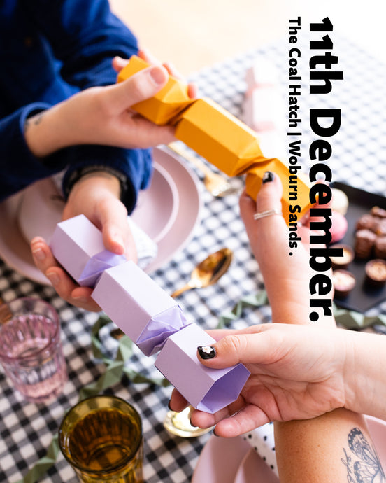 REUSABLE CRACKER WORKSHOP /// 11TH DEC 2024 /// THE COAL HATCH . WOBURN SANDS