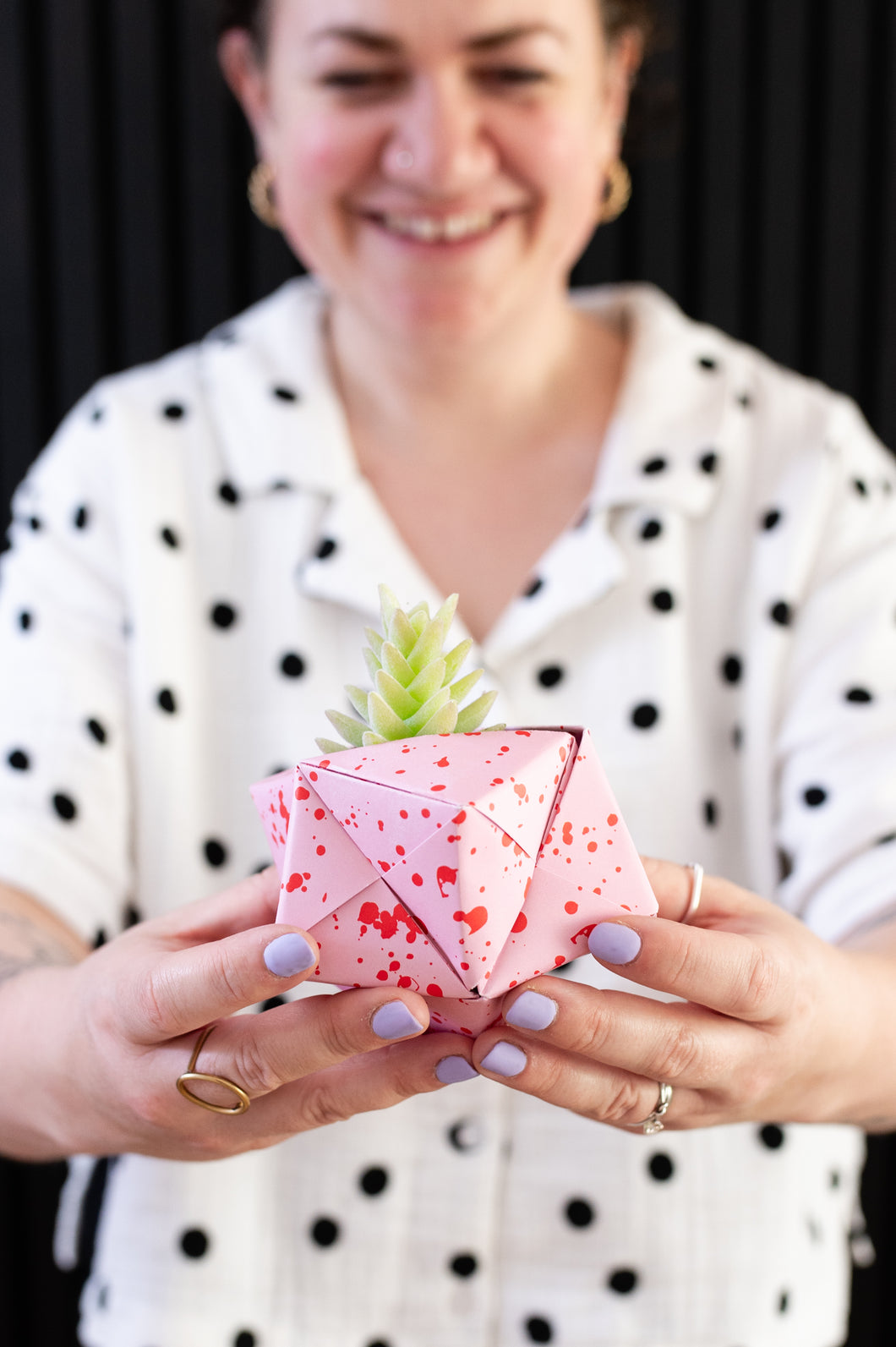 origami paper plant pots CUB & PUDDING PLANT POTS KIT – Origami Est
