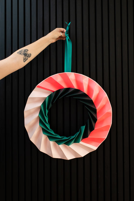 ORIGAMI WREATH